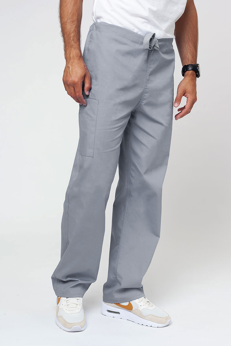 Pánska lekárska súprava Cherokee Originals Men svetlo šedá-7