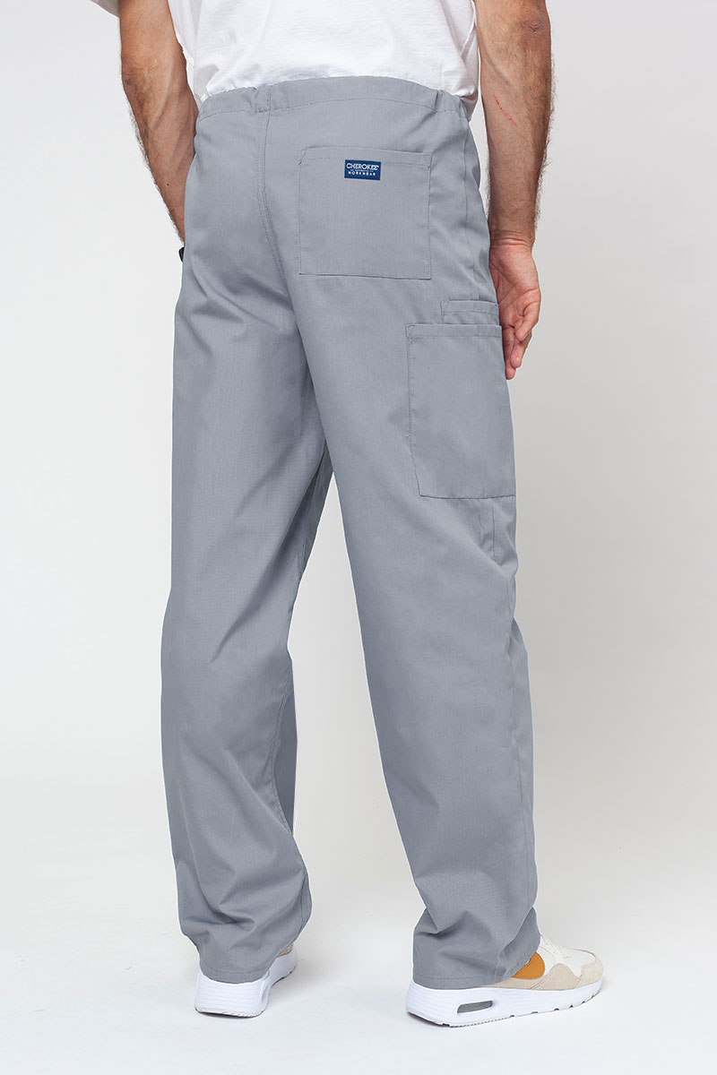 Pánske lekárske nohavice Cherokee Originals Cargo Men svetlo šedé-1