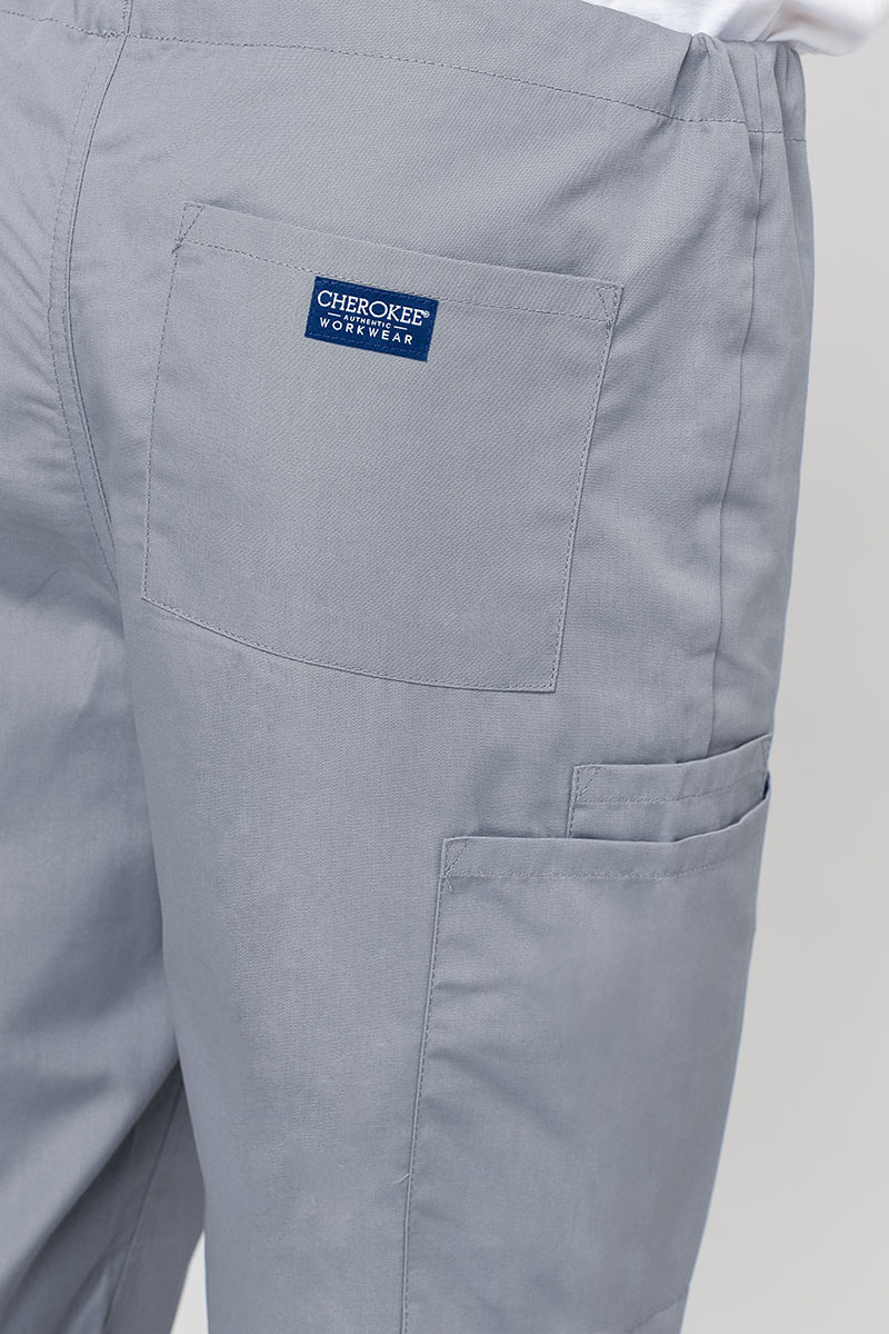Pánske lekárske nohavice Cherokee Originals Cargo Men svetlo šedé-2