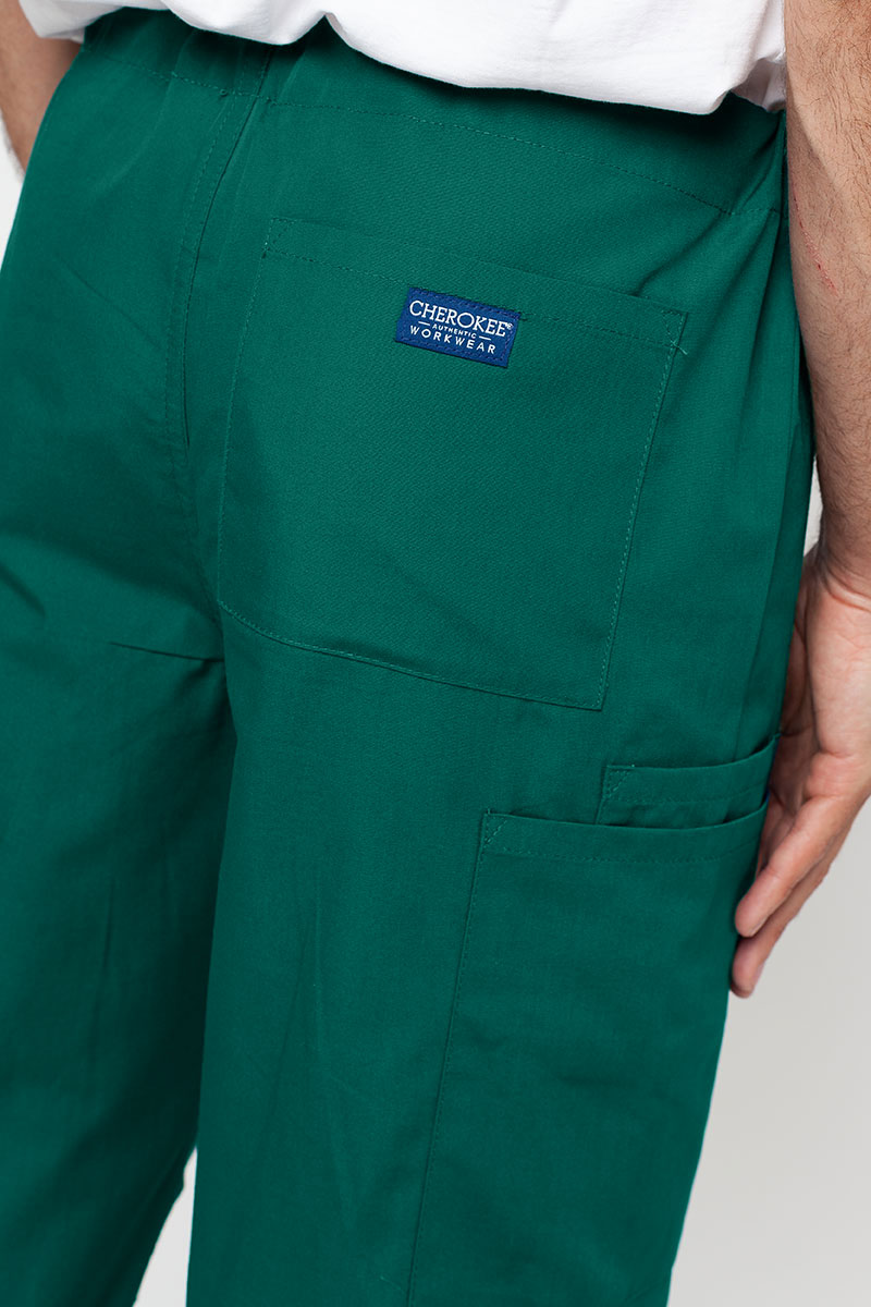 Pánske lekárske nohavice Cherokee Originals Cargo Men zelené-4