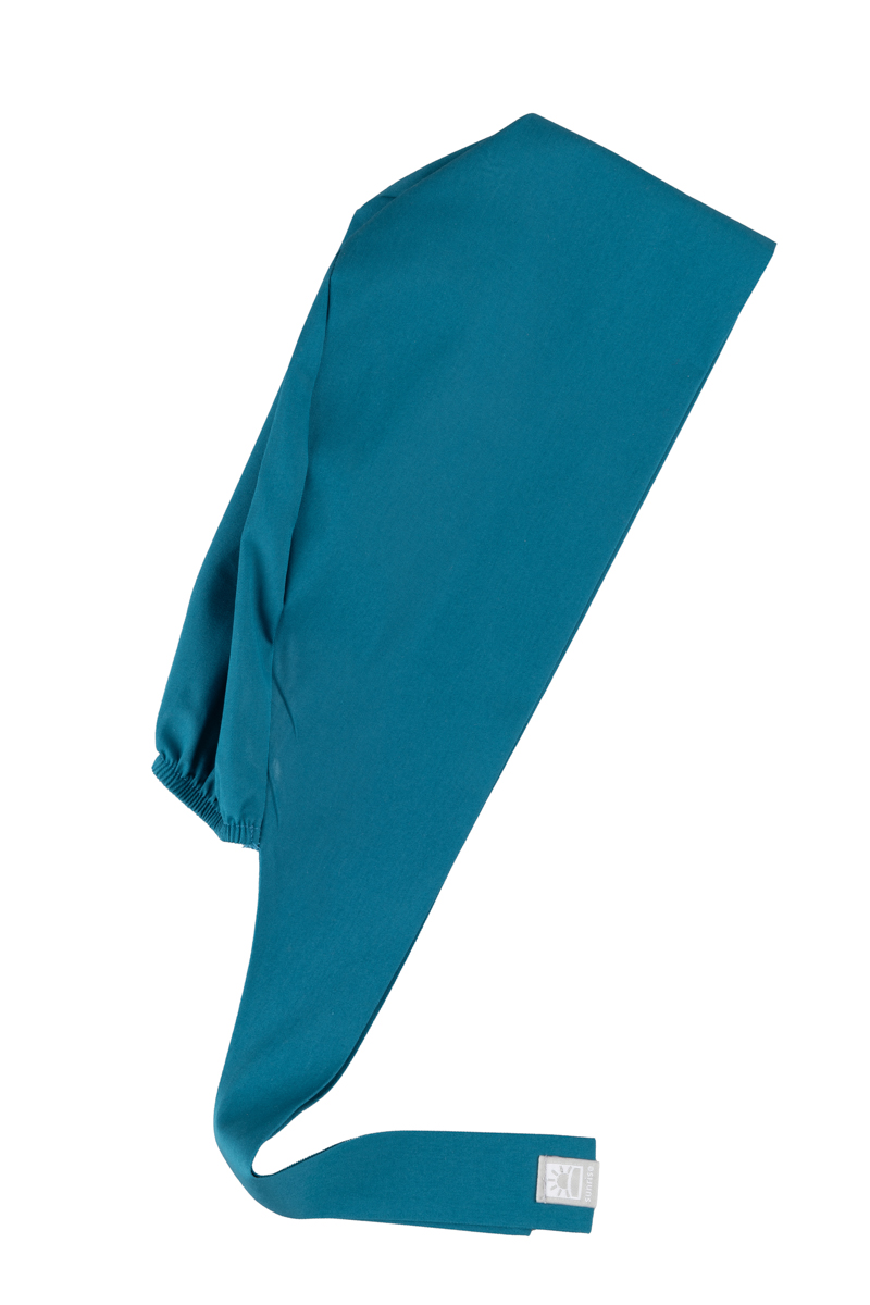 Lekárska čiapka Sunrise Uniforms Fresh karaibsky modrá (zavinovacia)-2