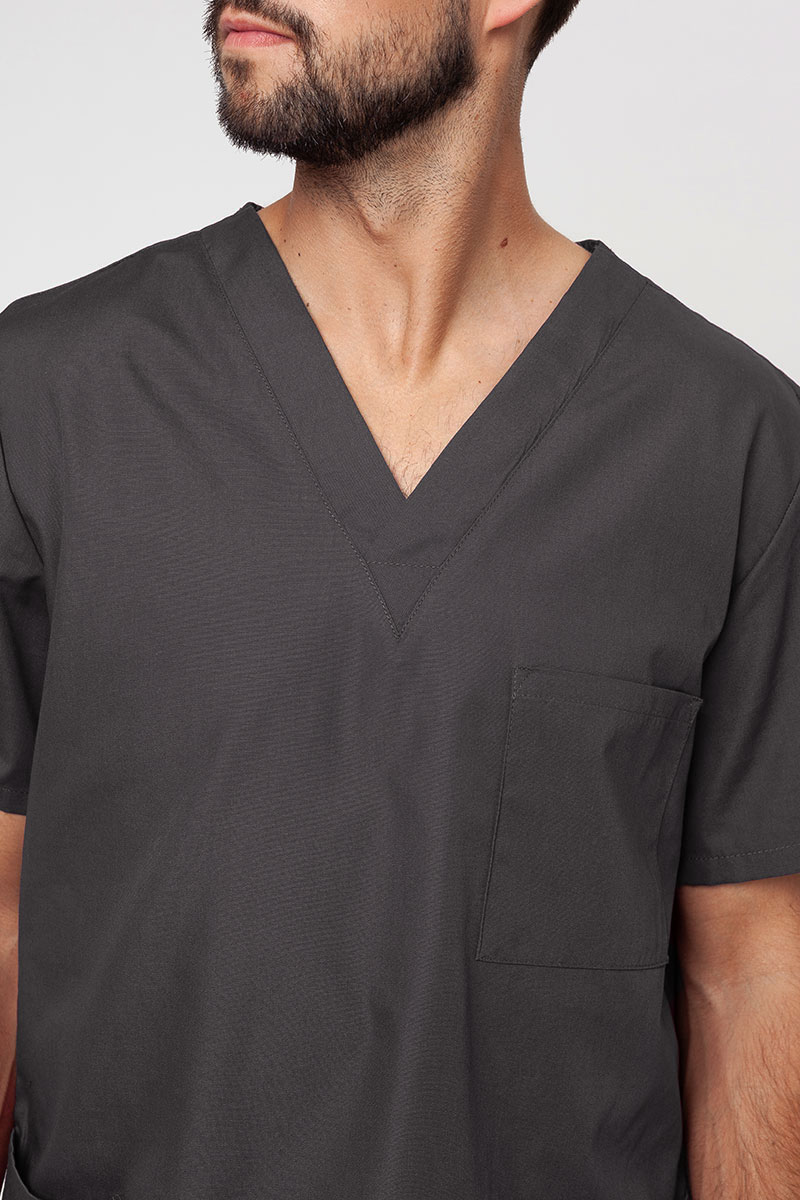 Lekárska blúza Cherokee Originals V-neck Top Men šedá-2