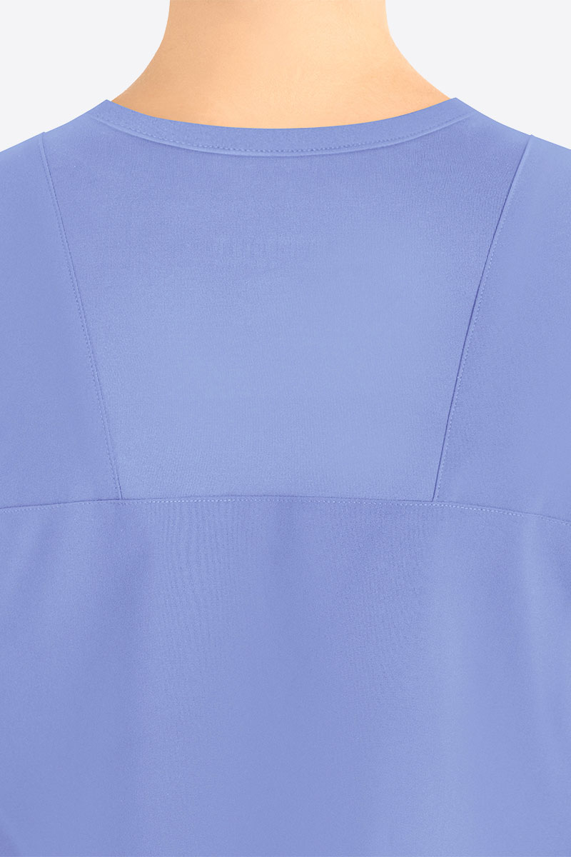 Dámska lekárska blúza Maevn Momentum Round Neck klasicky modrá-3