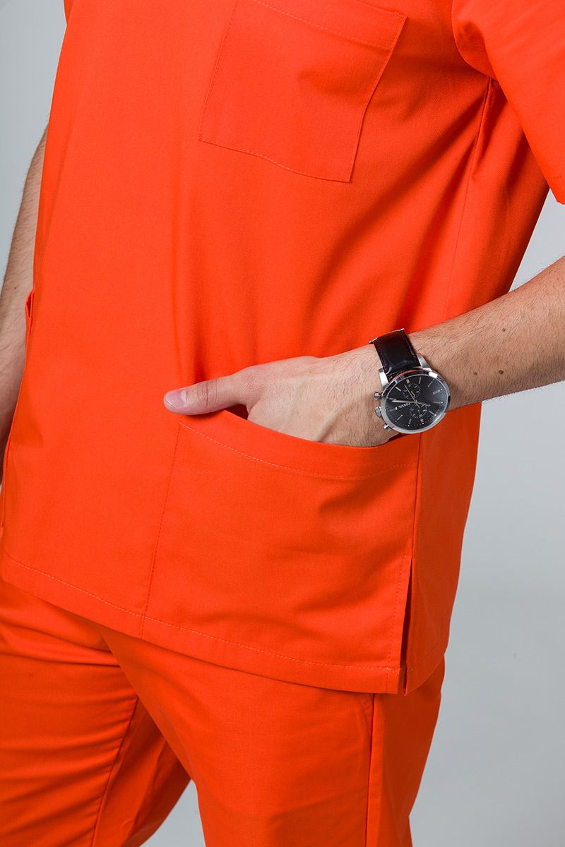 Univerzálna lekárska blúzka Sunrise Uniforms oranžová-2
