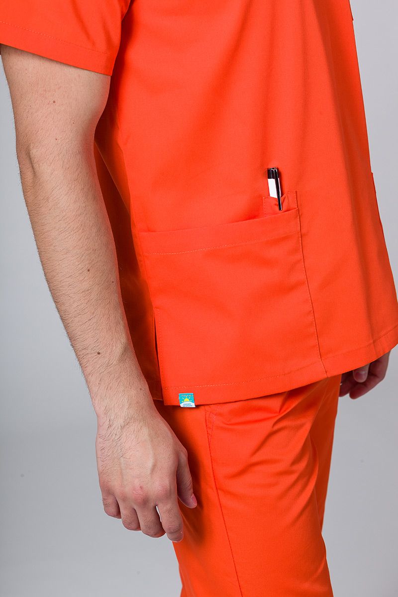 Univerzálna lekárska blúzka Sunrise Uniforms oranžová-3