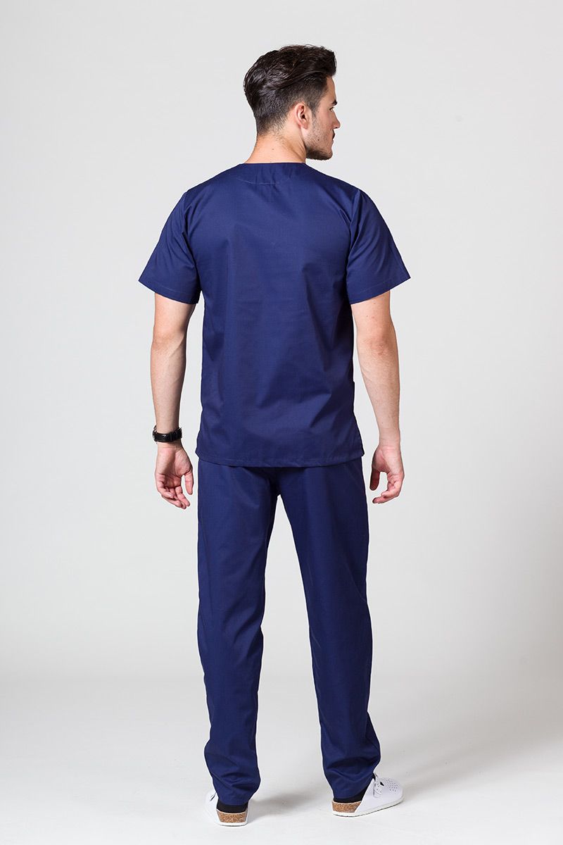 Univerzálna lekárska blúzka Sunrise Uniforms námornícky modrá-5