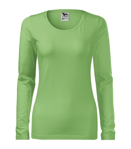 Dámske tričko s dlhým rukávom Malfini zelené-2