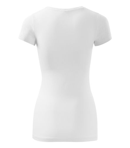 Dámske tričko Malfini s krátkym rukávom biele-3