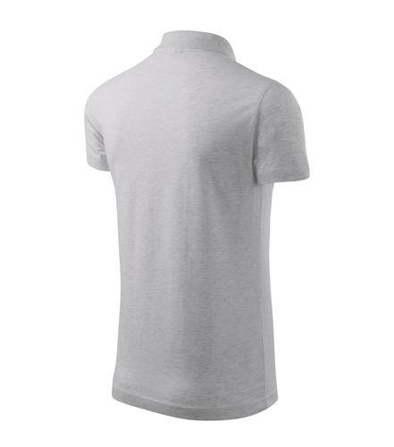 Pánske Polo tričko Malfini svetlo šedé-3
