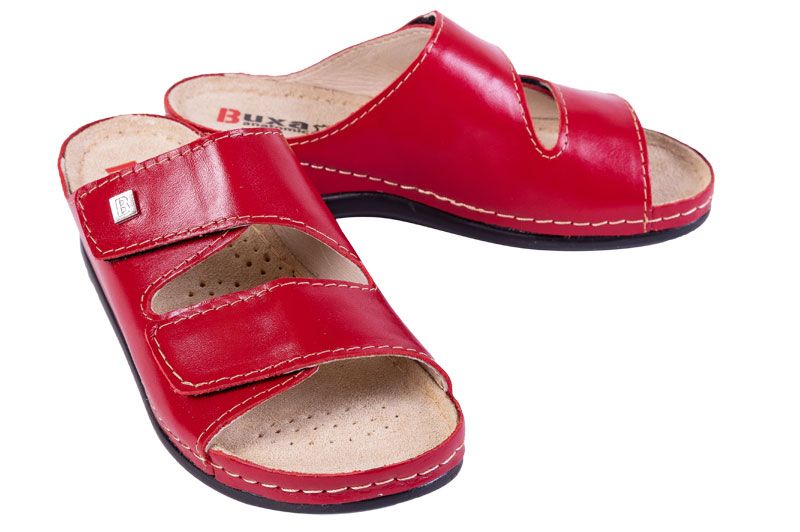 Zdravotnícka obuv Buxa model Anatomic BZ210 červená-1