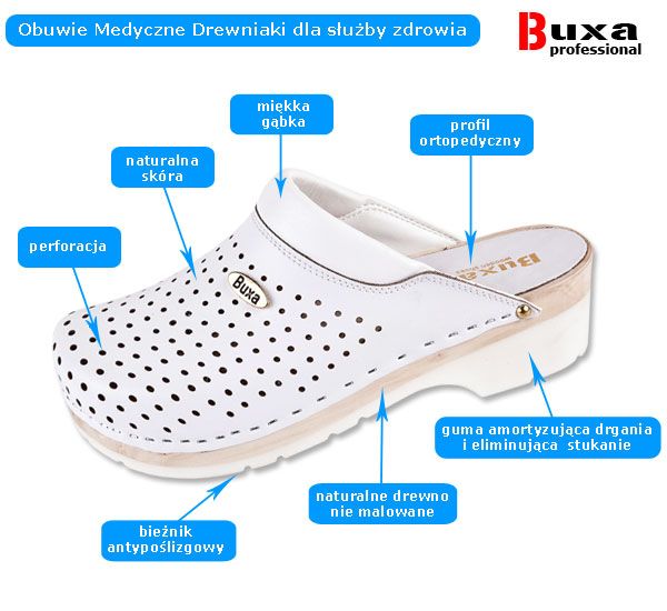 Zdravotnická obuv Buxa Supercomfort FPU11 čierna-5