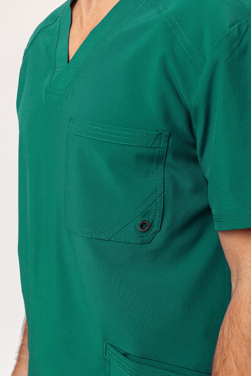 Pánska lekárska blúzka Cherokee Infinity V-neck Men zelená-3