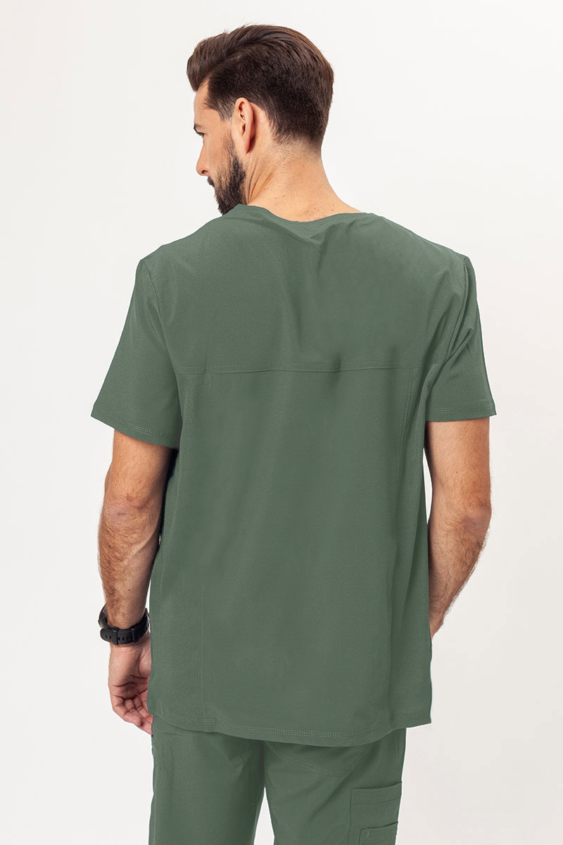 Pánska lekárska blúzka Cherokee Infinity V-neck Men olivková-1