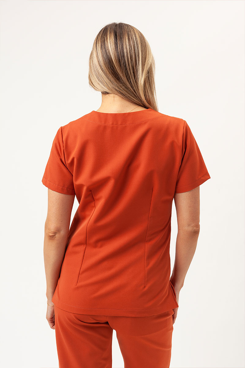 Dámska lekárska blúza Sunrise Uniforms Premium Aura rooibos tea-2
