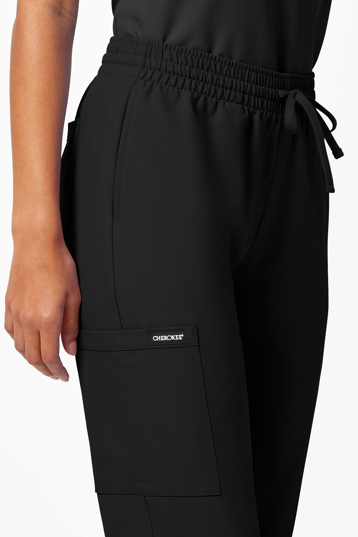Dámske lekárske nohavice Cherokee Originals Ultra Jogger čierne-4