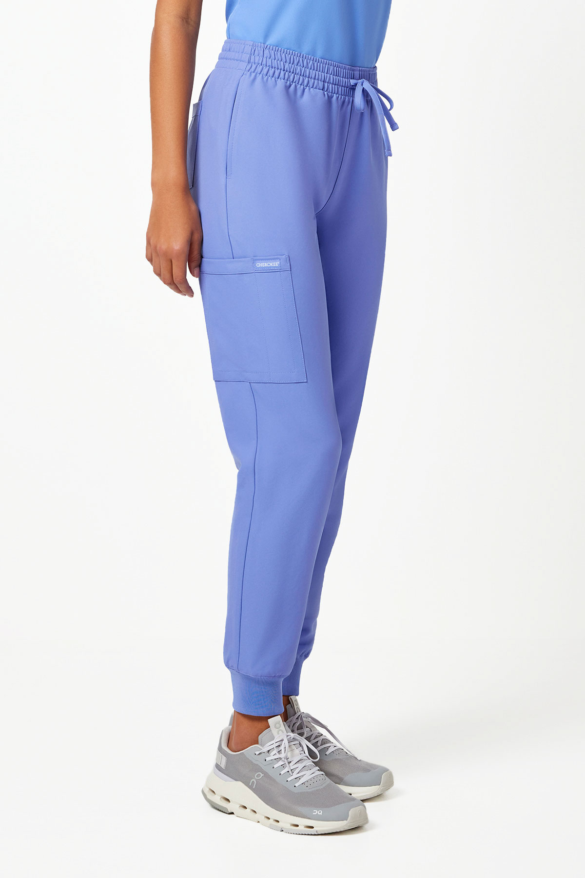 Dámske lekárske nohavice Cherokee Originals Ultra Jogger klasicky modré-2