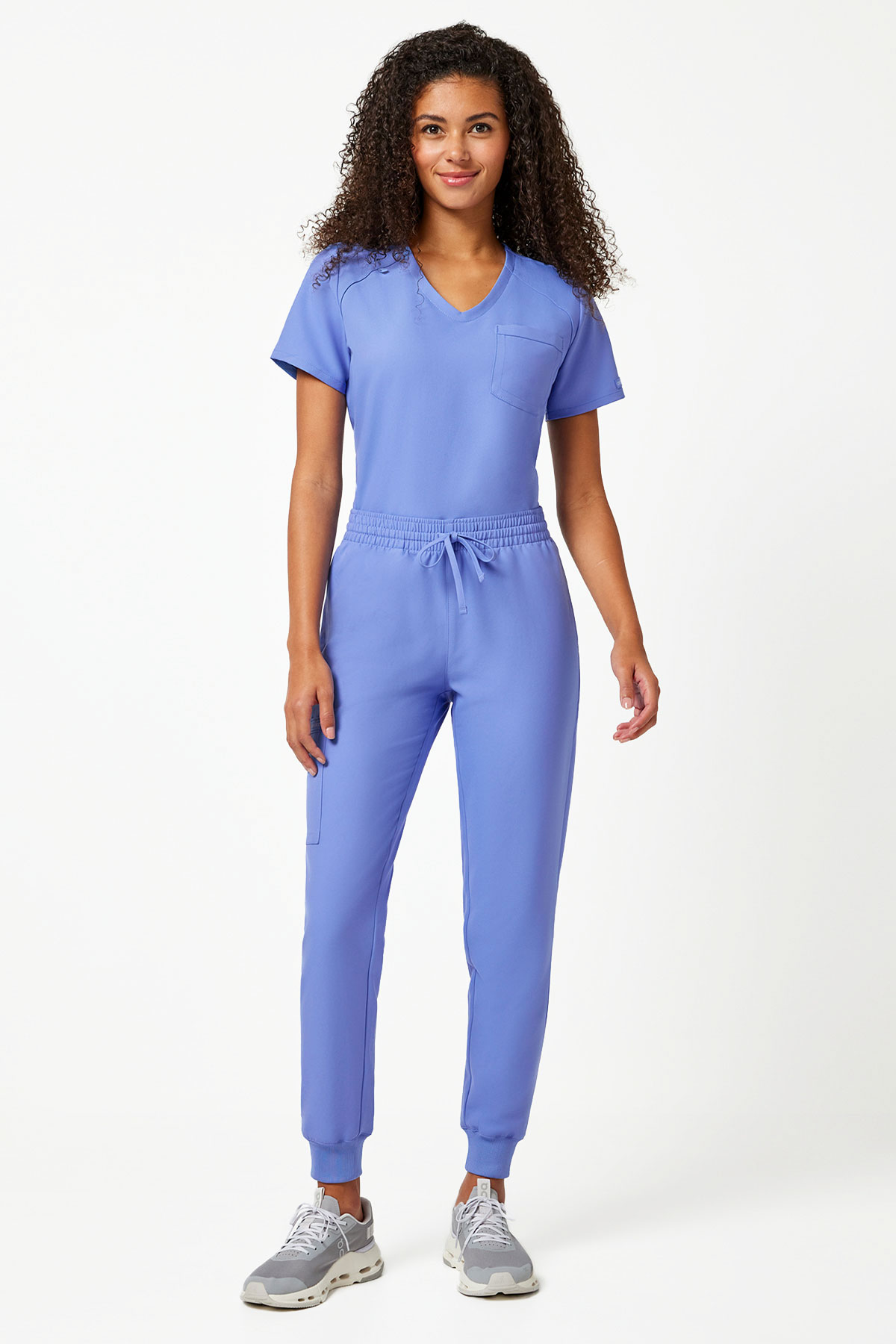 Dámske lekárske nohavice Cherokee Originals Ultra Jogger klasicky modré-6