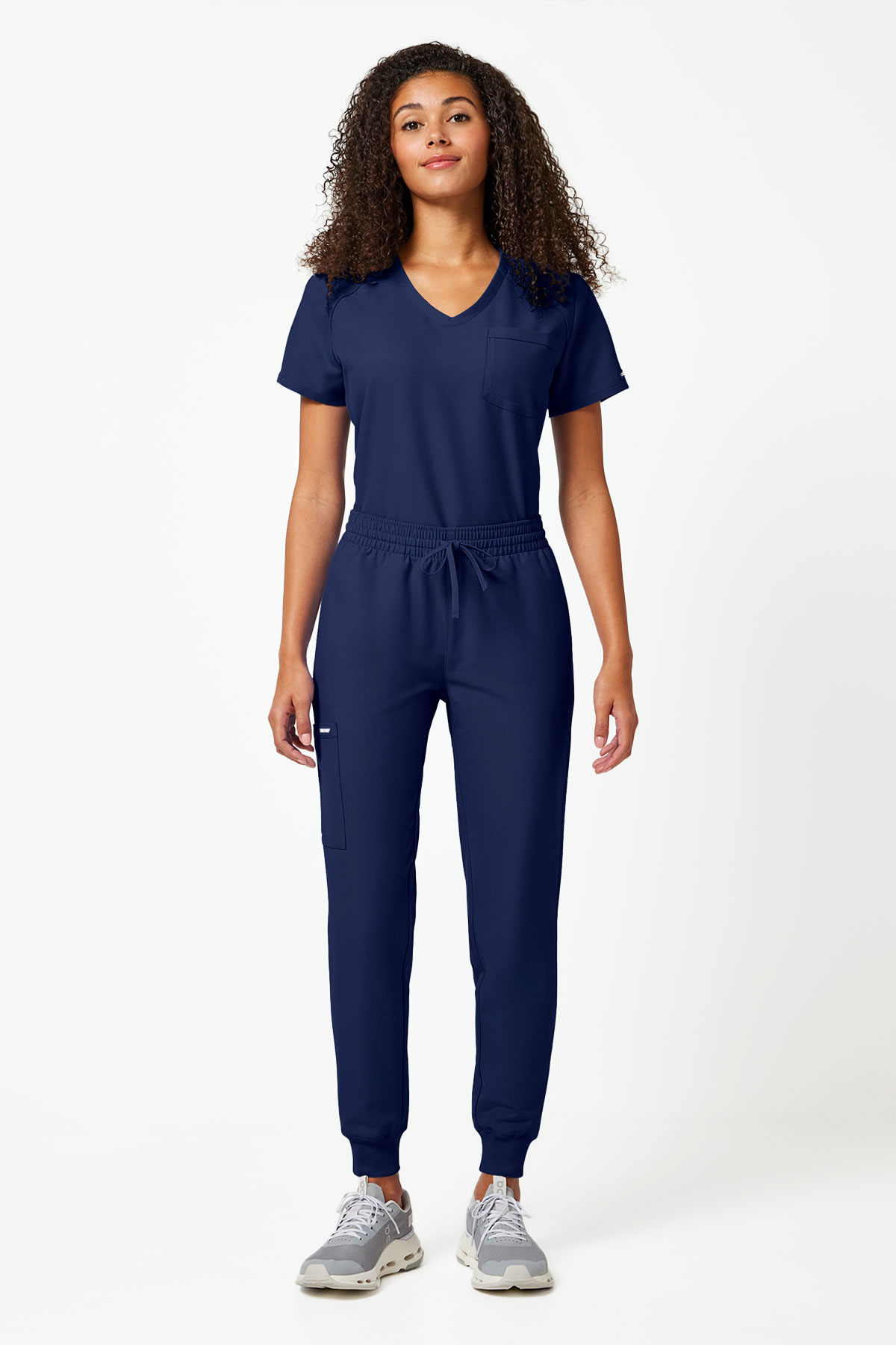 Dámske lekárske nohavice Cherokee Originals Ultra Jogger námornícky modré-5