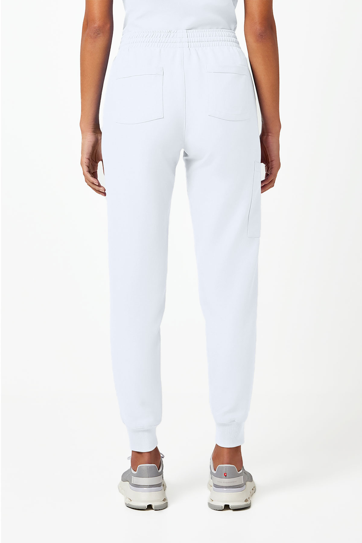 Dámske lekárske nohavice Cherokee Originals Ultra Jogger biele-1