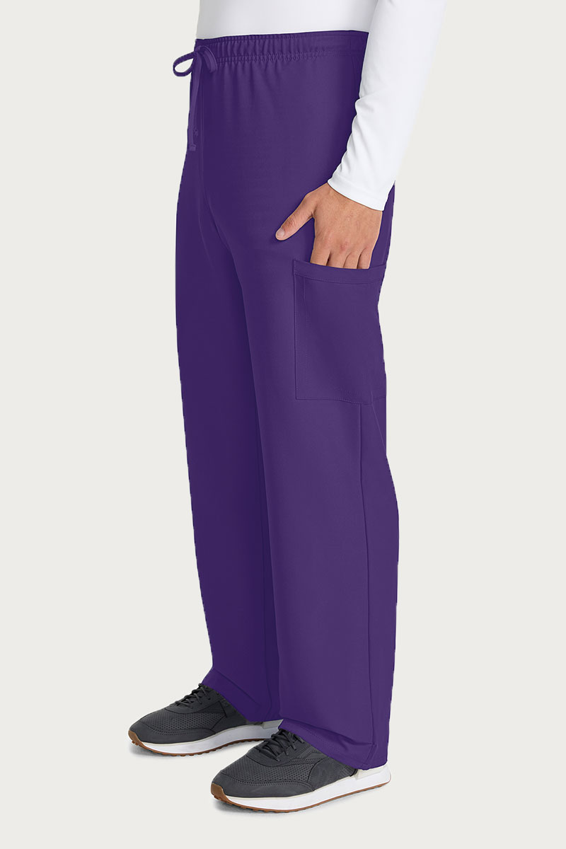 Pánske lekárske nohavice Cherokee Ultra Cargo fialové-3