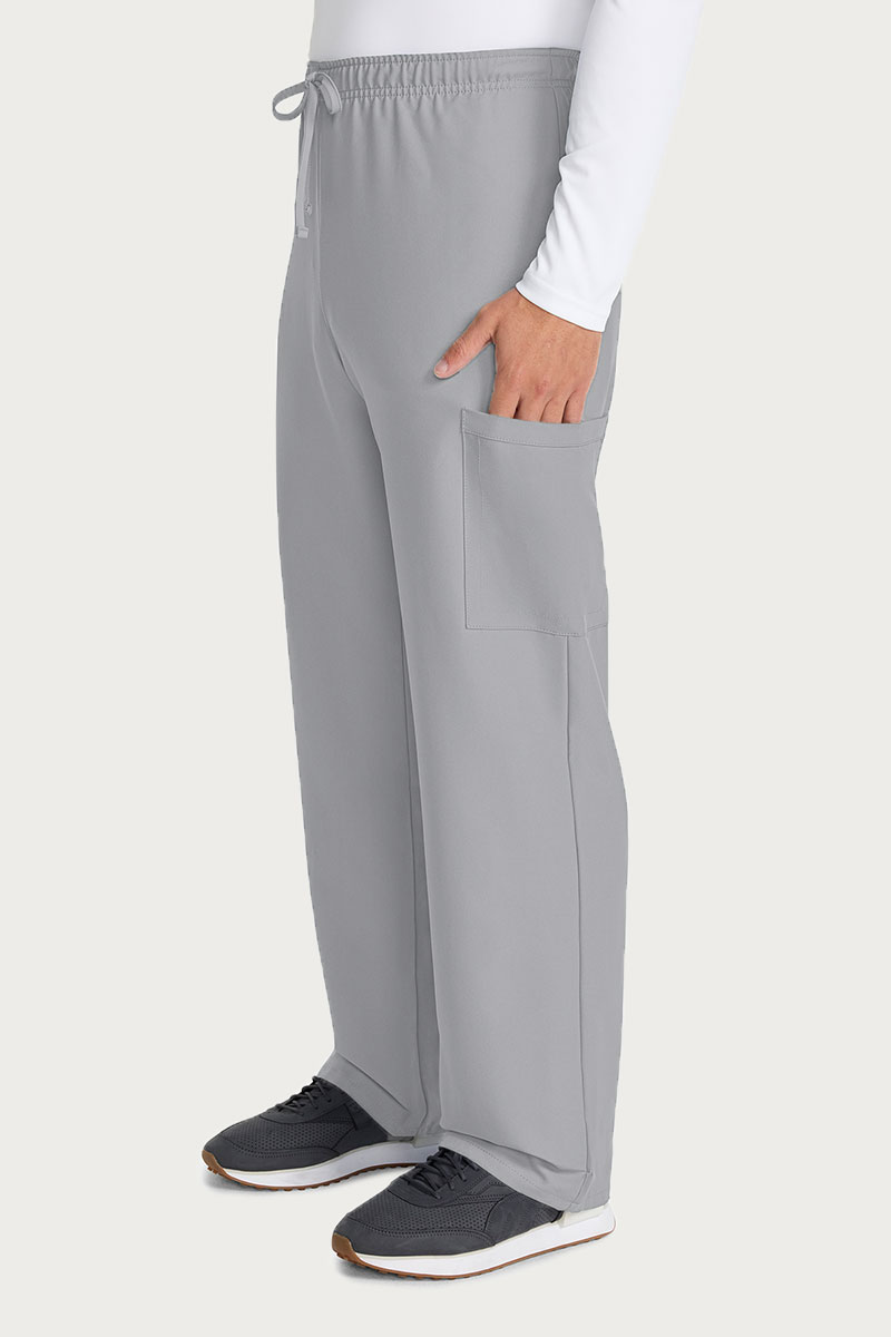 Pánske lekárske nohavice Cherokee Ultra Cargo svetle šedé-3