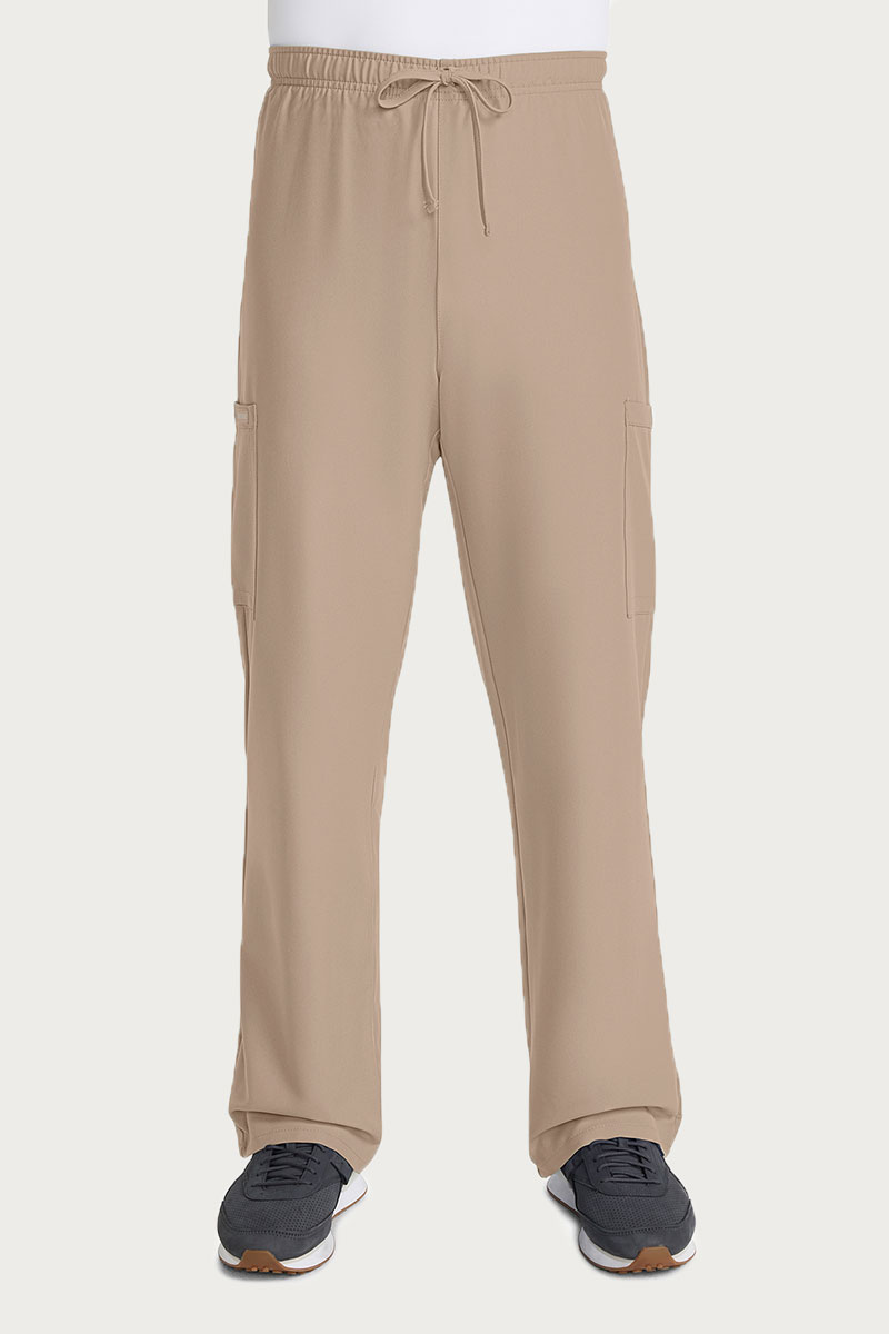 Pánska lekárska súprava Cherokee Ultra (blúza V-neck, nohavice Cargo) bežová-6