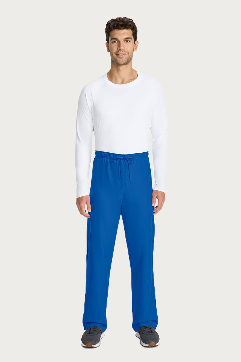 Pánska lekárska súprava Cherokee Ultra (blúza V-neck, nohavice Cargo) kráľovsky modrá-11