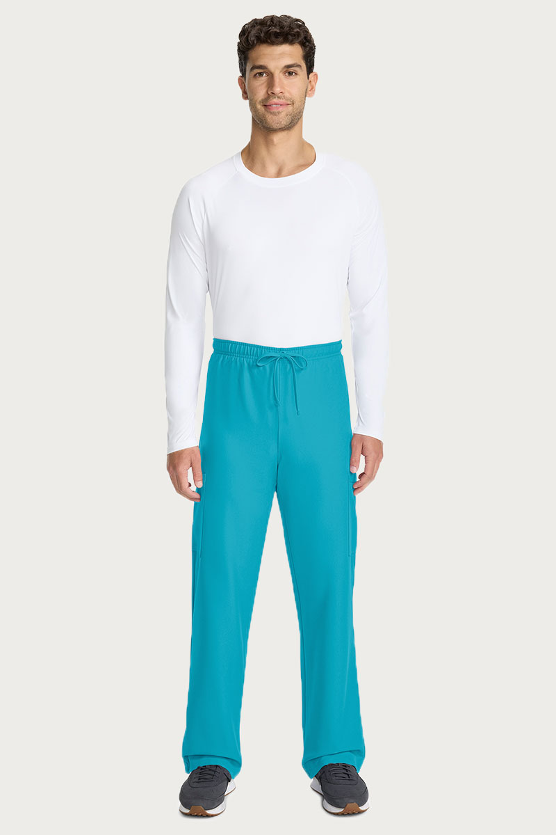 Pánska lekárska súprava Cherokee Ultra (blúza V-neck, nohavice Cargo) tyrkysová-11