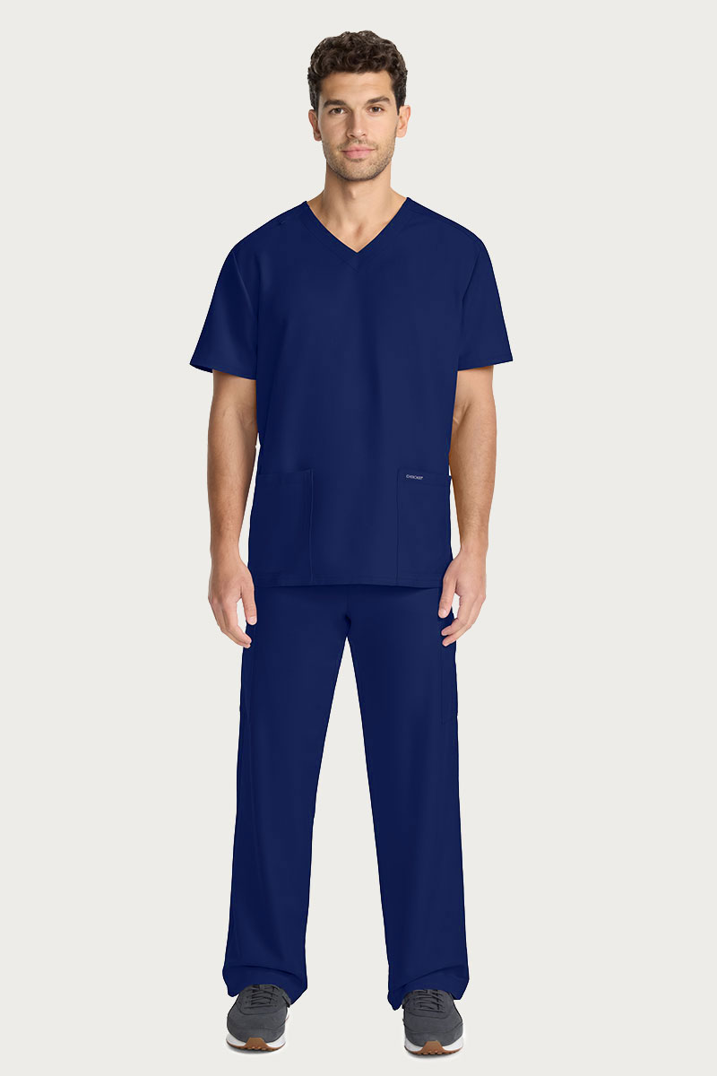 Pánska lekárska blúza Cherokee Ultra V-neck námornícky modrá-5