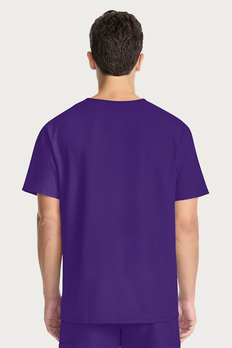 Pánska lekárska blúza Cherokee Ultra V-neck fialová-1