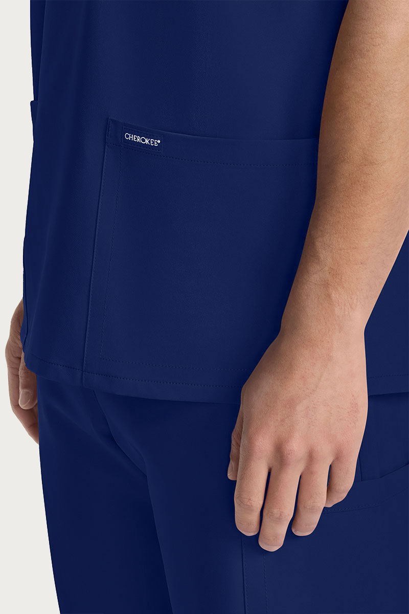 Pánska lekárska blúza Cherokee Ultra V-neck námornícky modrá-4