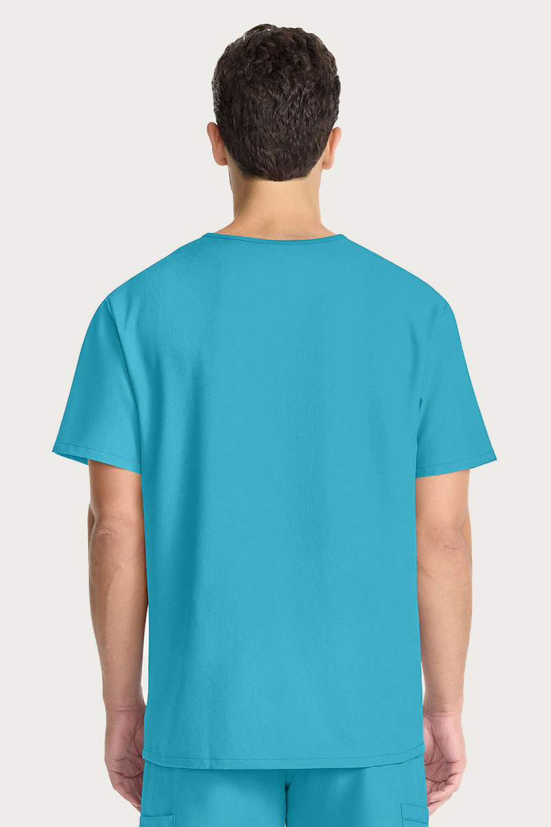 Pánska lekárska blúza Cherokee Ultra V-neck tyrkysová-1