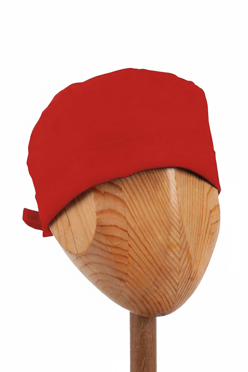 Lekárska čiapka Sunrise Uniforms Fresh červená (zavinovacia)-1