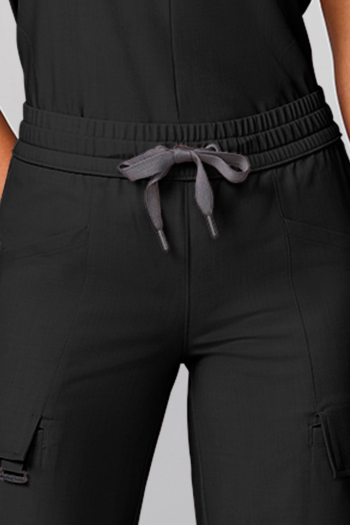 Dámske zdravotnícke nohavice Healing Hands Wide Leg Petite čierne-3