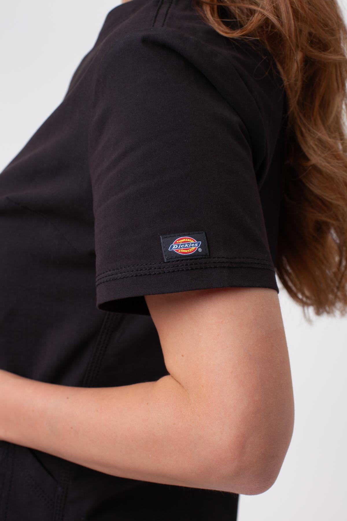 Dámska lekárska blúza Dickies Forge V-neck čierna-5