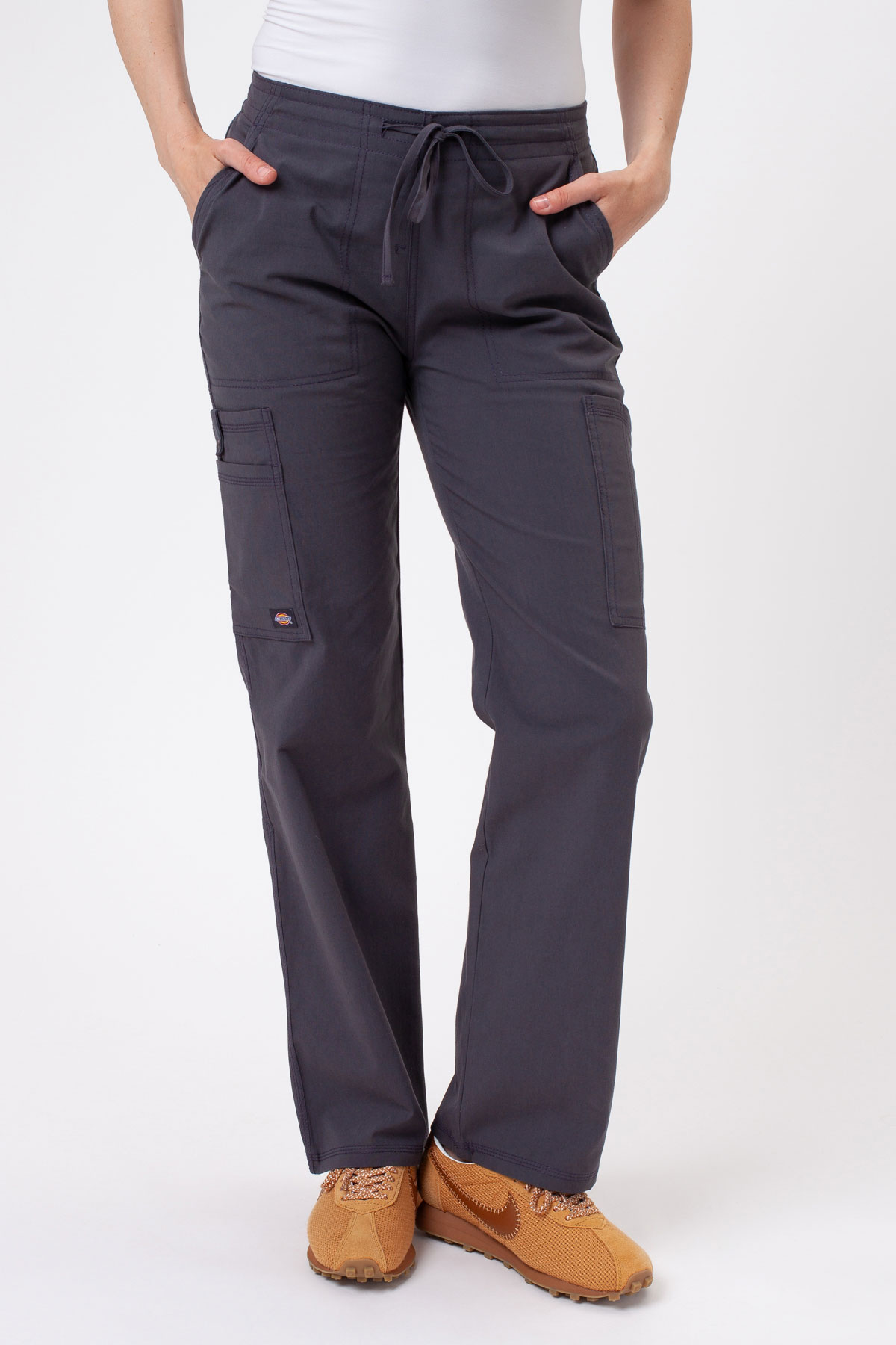 Dámska lekárska súprava Dickies Forge V-neck šedá-7
