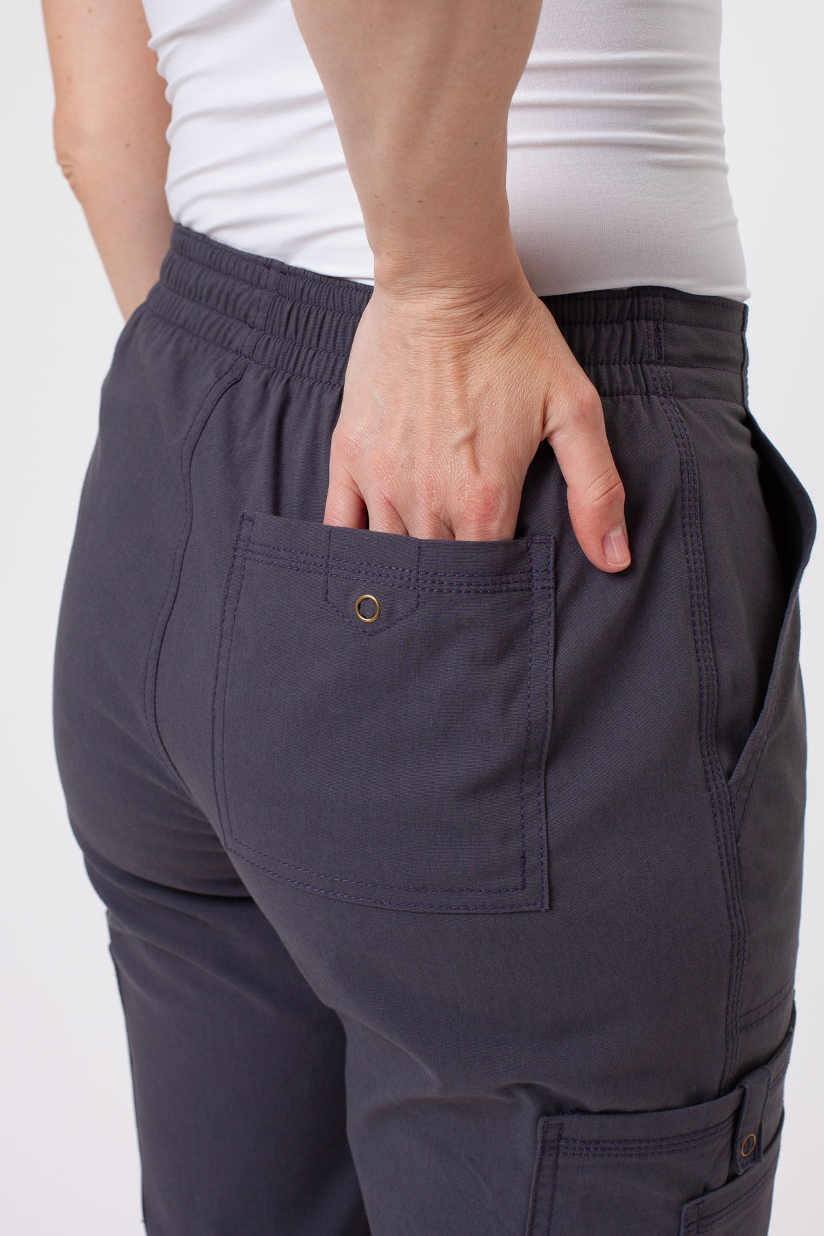Dámske lekárske nohavice Dickies Forge Straight Leg šedé-4