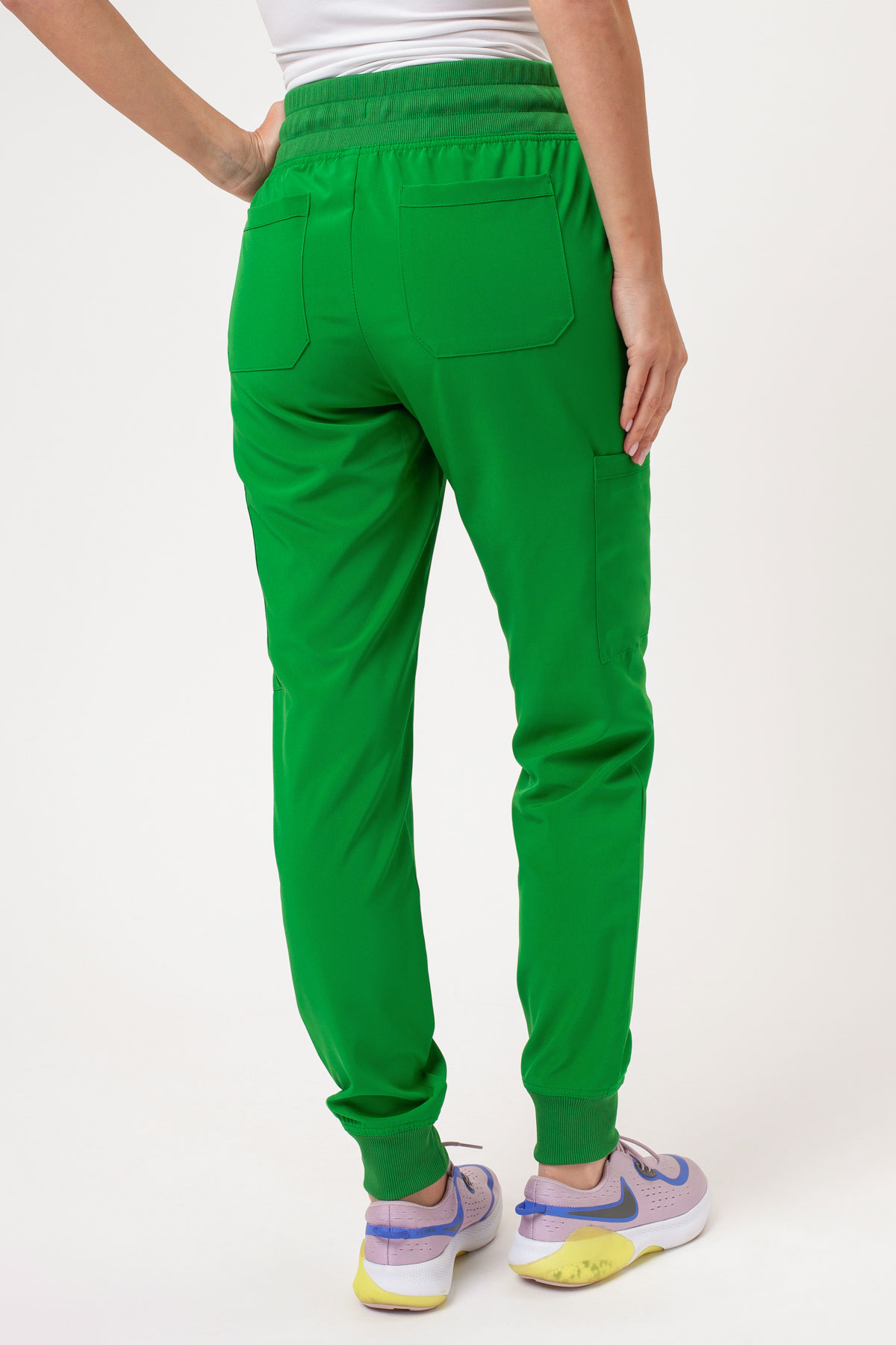 Dámske lekárske nohavice Dickies EDS Essentials Mid Rise Jogger svetlo zelené-1