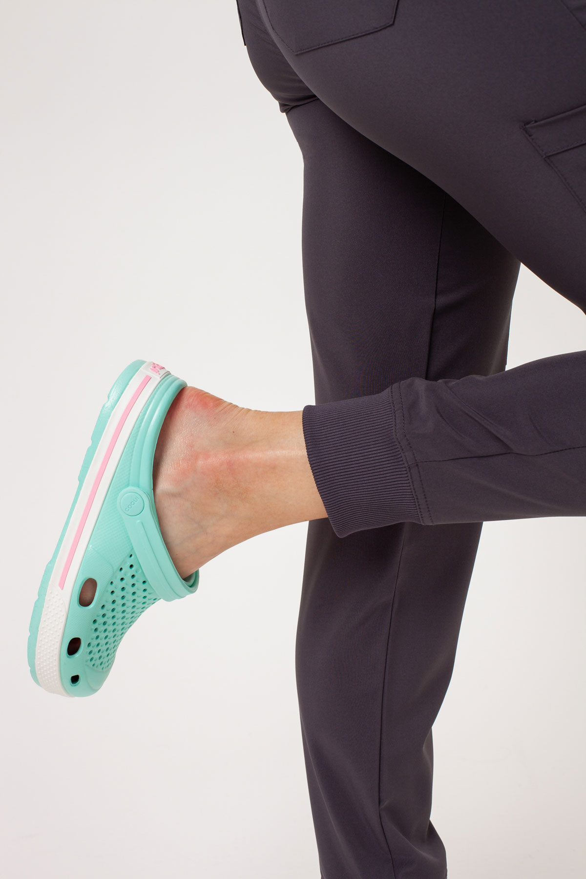 Dámske lekárske nohavice Dickies EDS Essentials Mid Rise Jogger šedé-5