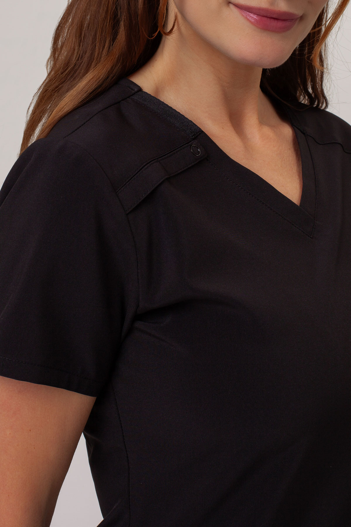 Dámska lekárska blúza Dickies EDS Essentials V-Neck čierna-3