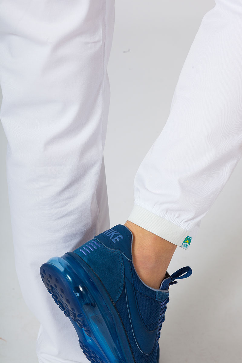 Dámské lekárske nohavice Sunrise Uniforms Active Loose biele-2