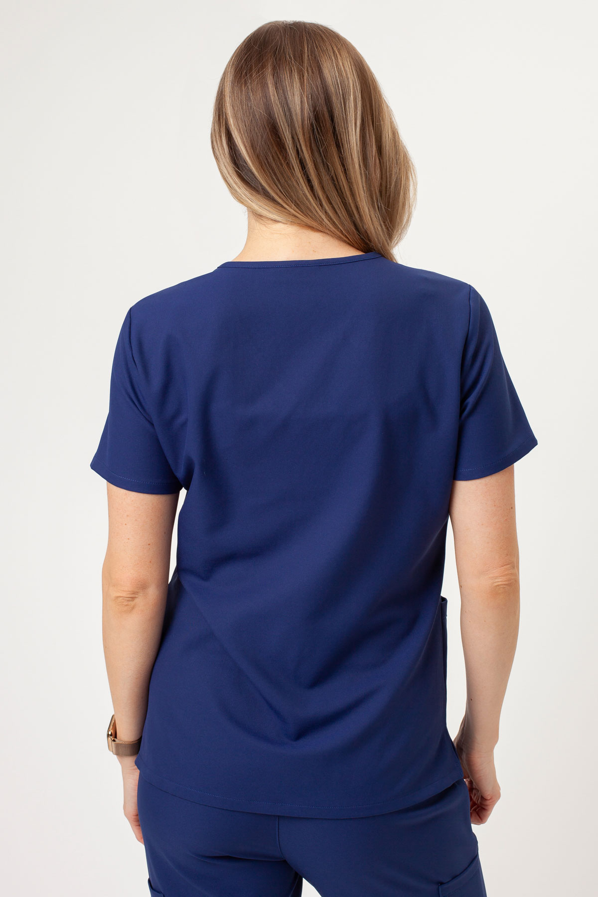 Dámska lekárska blúza Cherokee Ultra V-neck Top námornícky modrá-1