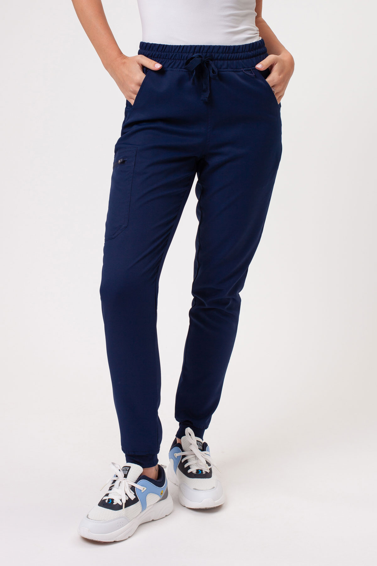 Dámska lekárska súprava Sunrise Lite Fit jogger námornícky modrá-8