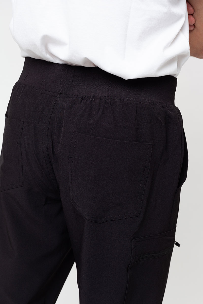 Pánske lekárske nohavice Uniforms World 309TS™ Louis čierne-5