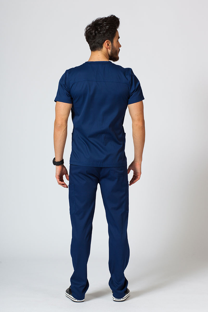 Lekárske nohavice Maevn Matrix Men Classic námornícky modré-7
