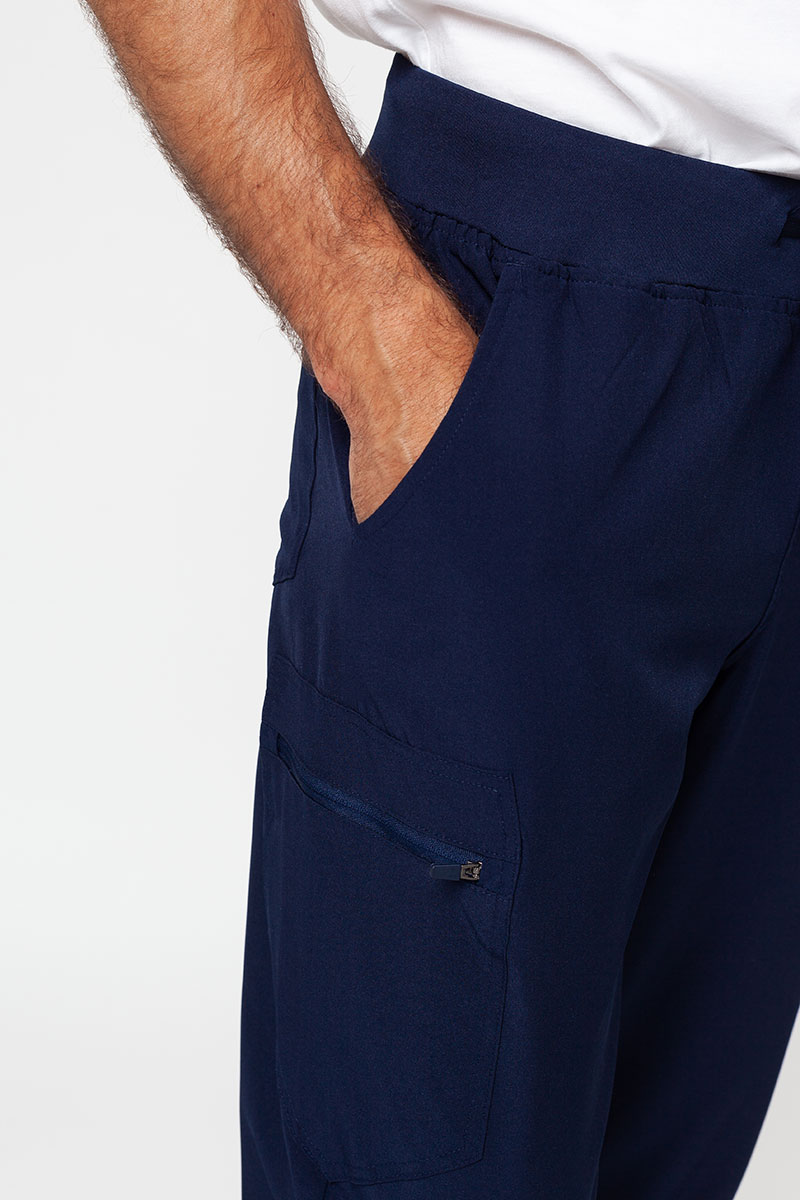 Pánske lekárske nohavice Uniforms World 309TS™ Louis námornícky modré-4