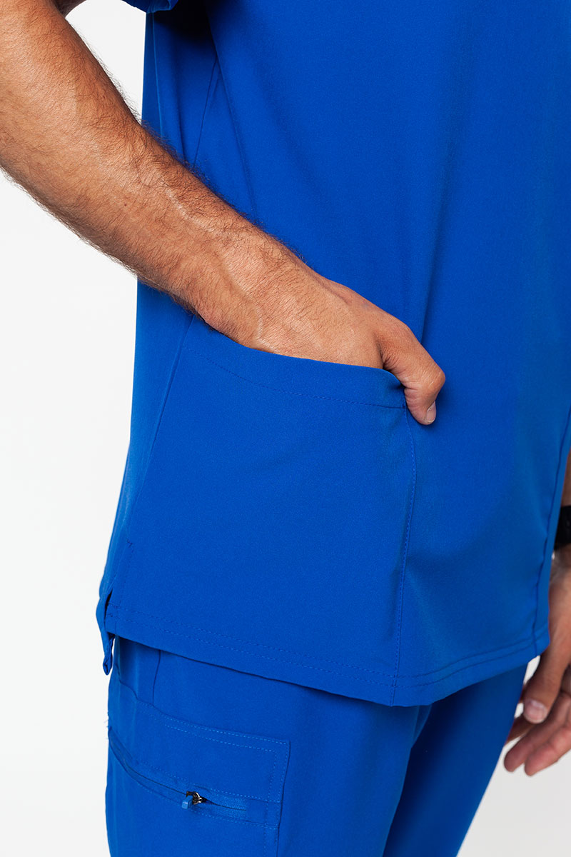 Pánska lekárska blúza Uniforms World 309TS™ kráľovsky modrá-4
