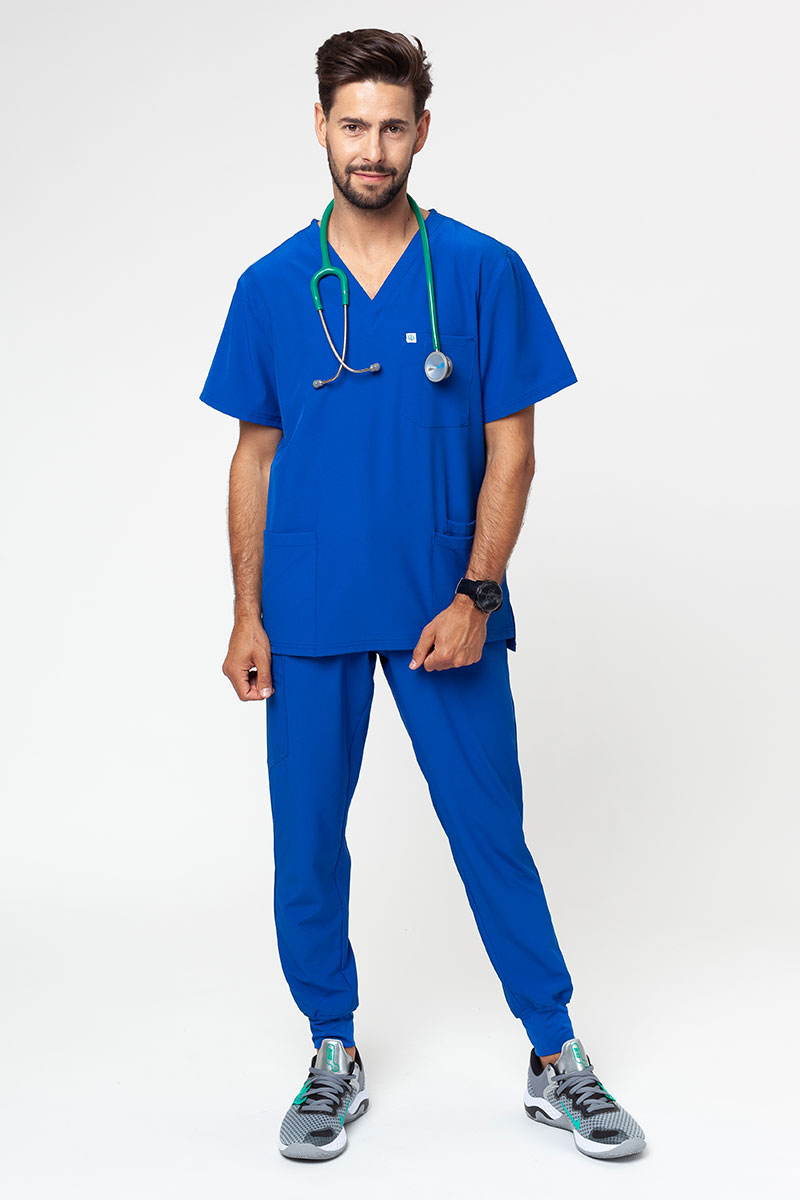 Pánska lekárska blúza Uniforms World 309TS™ kráľovsky modrá-6