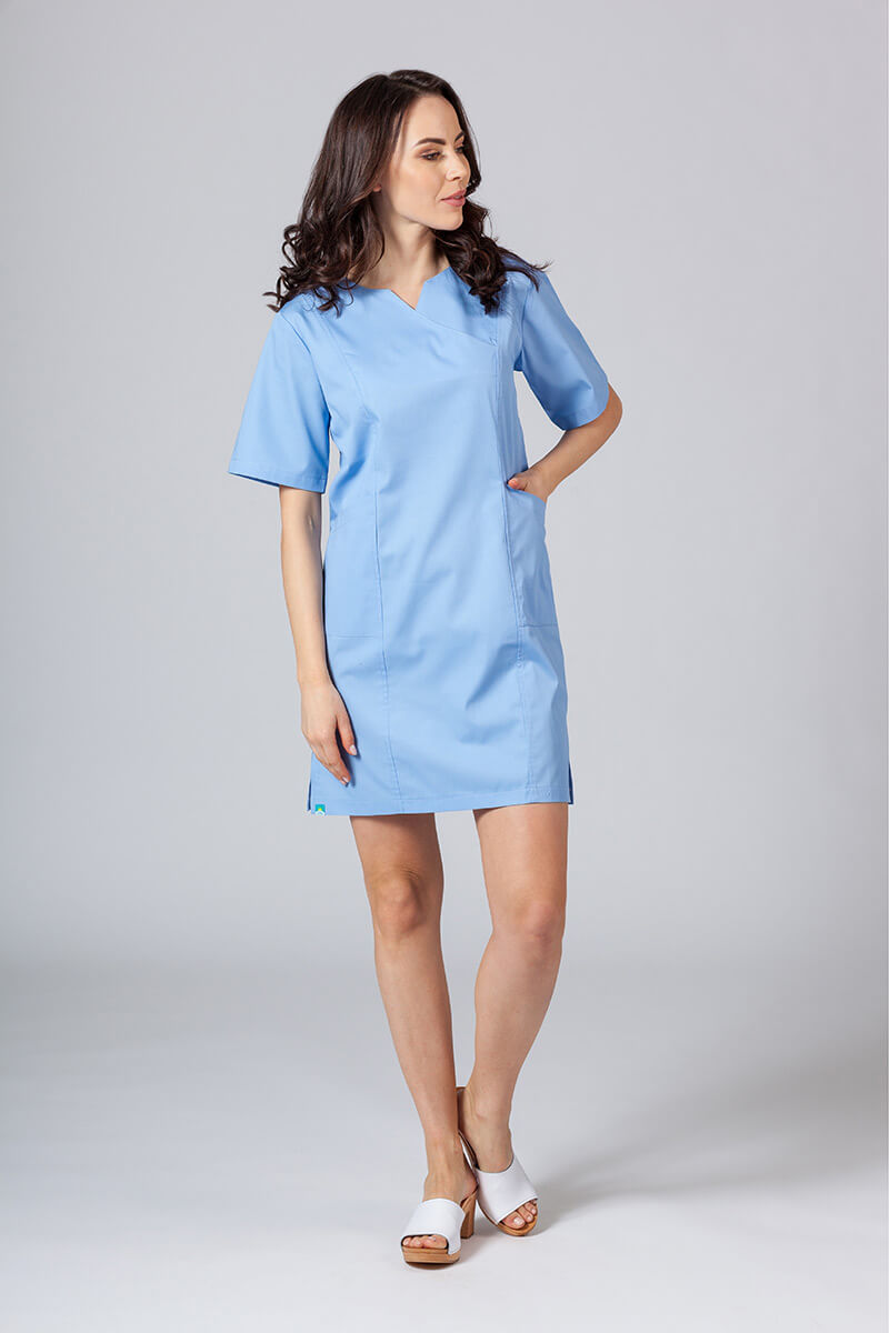 Lekárske klasické šaty Sunrise Uniforms modré-2