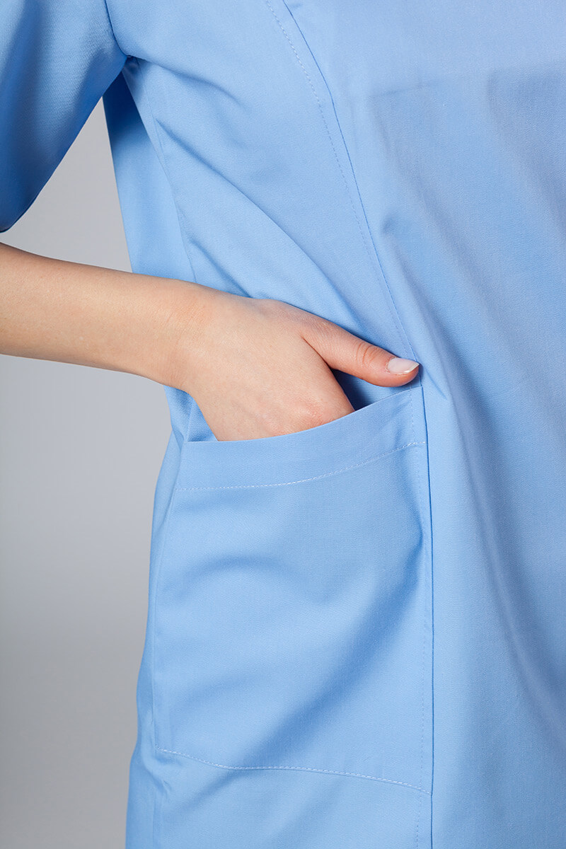 Lekárske klasické šaty Sunrise Uniforms modré-4